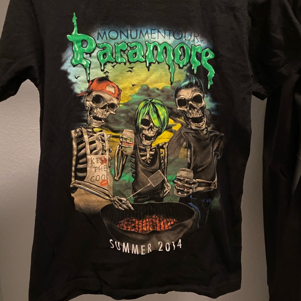 Paramore Monumentour 2014 Tour Tee Small